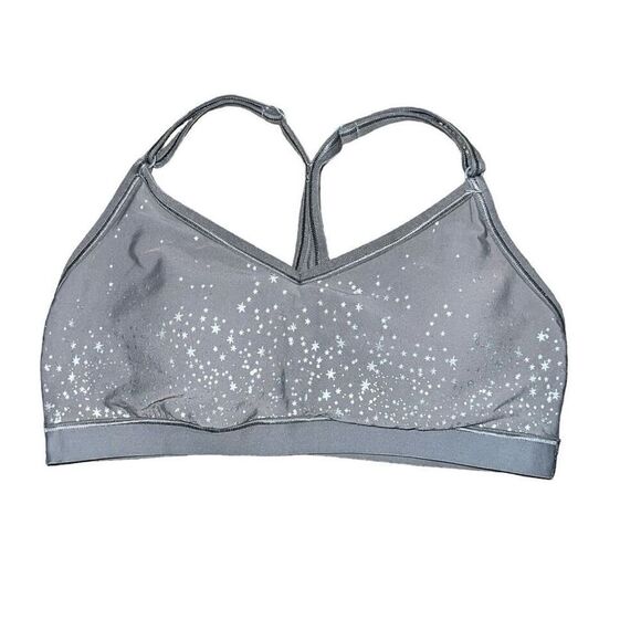 AERIE Grey Padded Sports Bra Size L - Picture 1 of 4